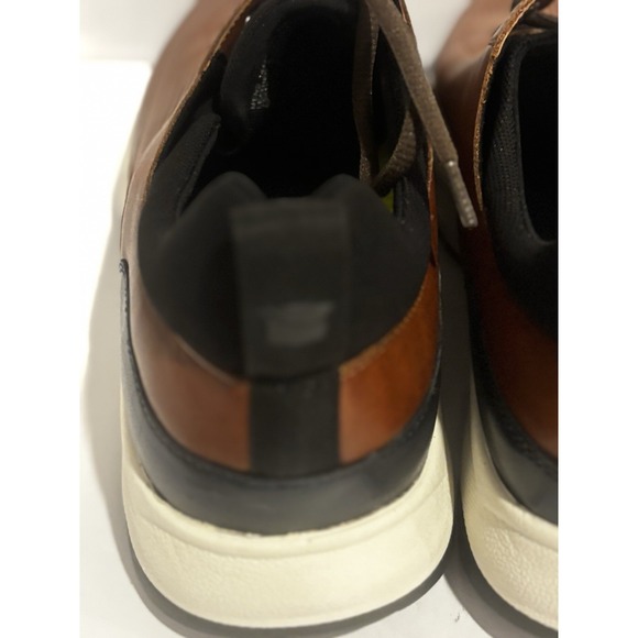 NEW Florsheim Fleet Men\'s 11M Perf Toe Elastic Lace Sneaker Slip On Leather main image 12
